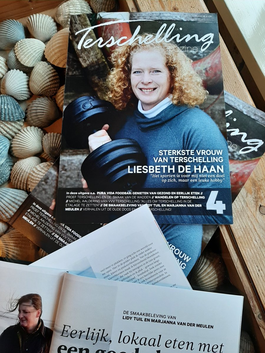 nickenmar's tweet photo. Yess!
Terschelling Magazine!
Over vriendschap, krachten bundelen, wildpluk, oogst uit de natuur, wild,wijn &amp; spijs, smaken versterken. Dit alles op ons prachtige wad vastgelegd! Met een fantastische bruiswijn van @frysling en de ambassadrice @lidytuil
#trots https://t.co/4S25pw6aKA