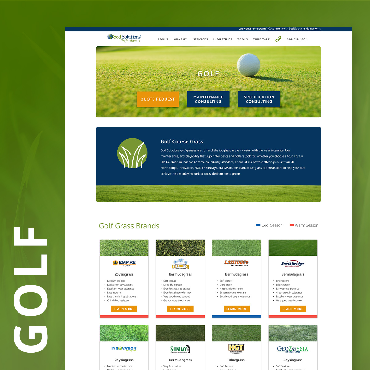 SodSolutions's tweet photo. Next week will be showcasing our premium grass options at the #GolfIndustryShow. On the new #SodSolutionsPro site we've identified the best grass types for #golf courses ⛳️all over the world. Toughest in the industry ➡️ https://t.co/yKC2sPQwJ3
@GCSAA_GIS https://t.co/Ac8sZcAoTs