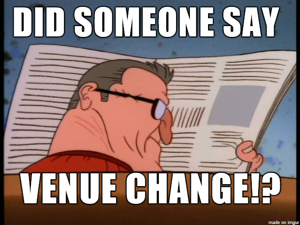 Our next meeting on 31st January will now take place at <a href="/alton_house/">Alton House Hotel</a> Hotel in Alton. Meet at 8.30am for a 9.00am start. Contact <a href="/shauncstevens/">Shaun Stevens</a> for more details!