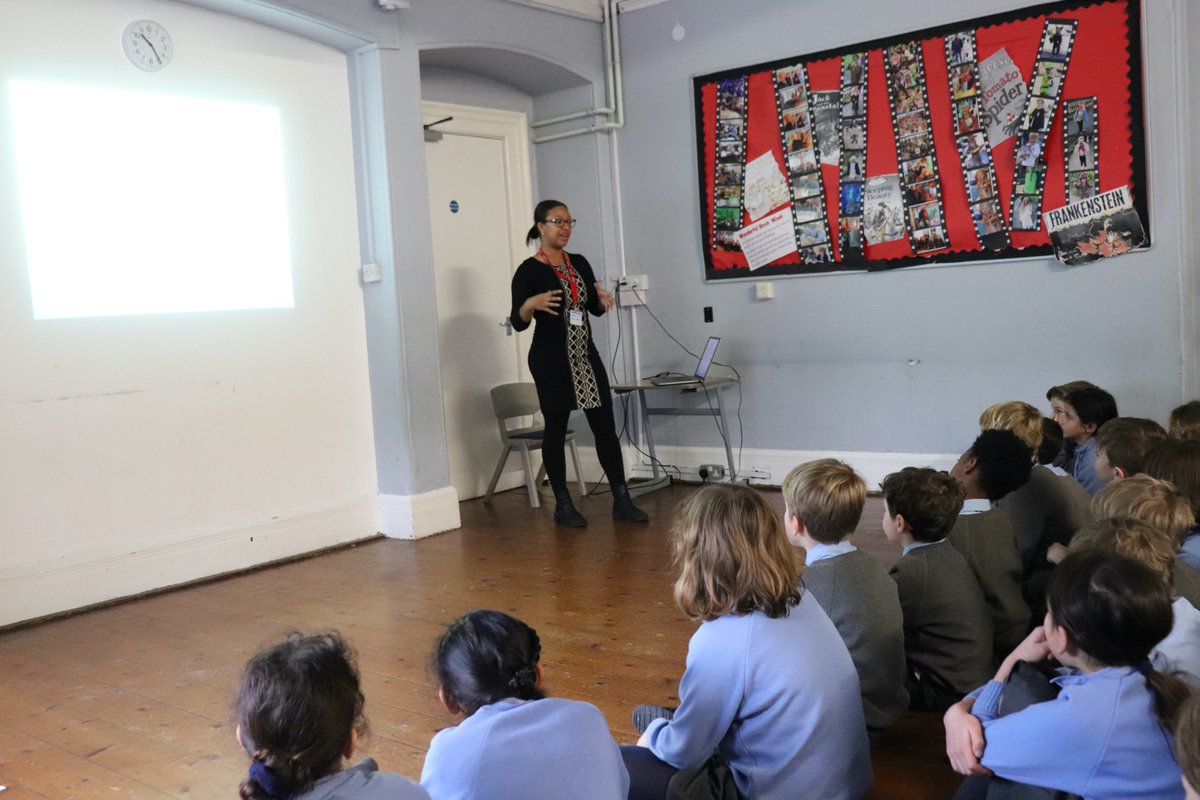 GriffinHouseSch's tweet photo. What a fantastic opportunity for our children to hear Stephanie Travers talk in assembly about how her hard work, resilience and determination led to her securing her dream job as an engineer with the @MercedesAMGF1 team. Thank you so much Stephanie! #RoleModel #GHSValues https://t.co/VtVpwYJvdh