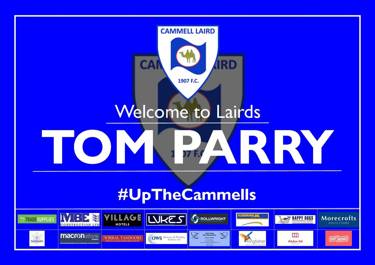 cammelllairdfc's tweet image. 👋 Welcome to Lairds, Tom Parry!

#WelcomeTom #UpTheCammells
🐫🐫