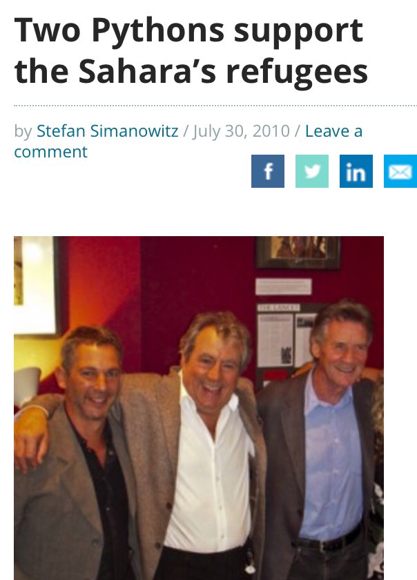 StefSimanowitz's tweet image. Terry spoke out against injustice &amp;amp; folly, using comedy to expose its absurdity.

A vociferous opponent of the Iraq War, he came v close to standing against Tony Blair in the 2005 general election to hold him to account.

His slogan: “He’s not a good PM, he’s a very naughty boy.”