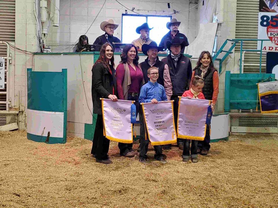 colocornfarmer's tweet photo. We were very proud to take home Overall Reserve Grand Champion at the Commercial Female Show @nwsslivestock @dcherefords n @colofarmwife worked hard with these girls!! #breedhereford #makingbaldies @americanherf https://t.co/Vy9fUu4SbO