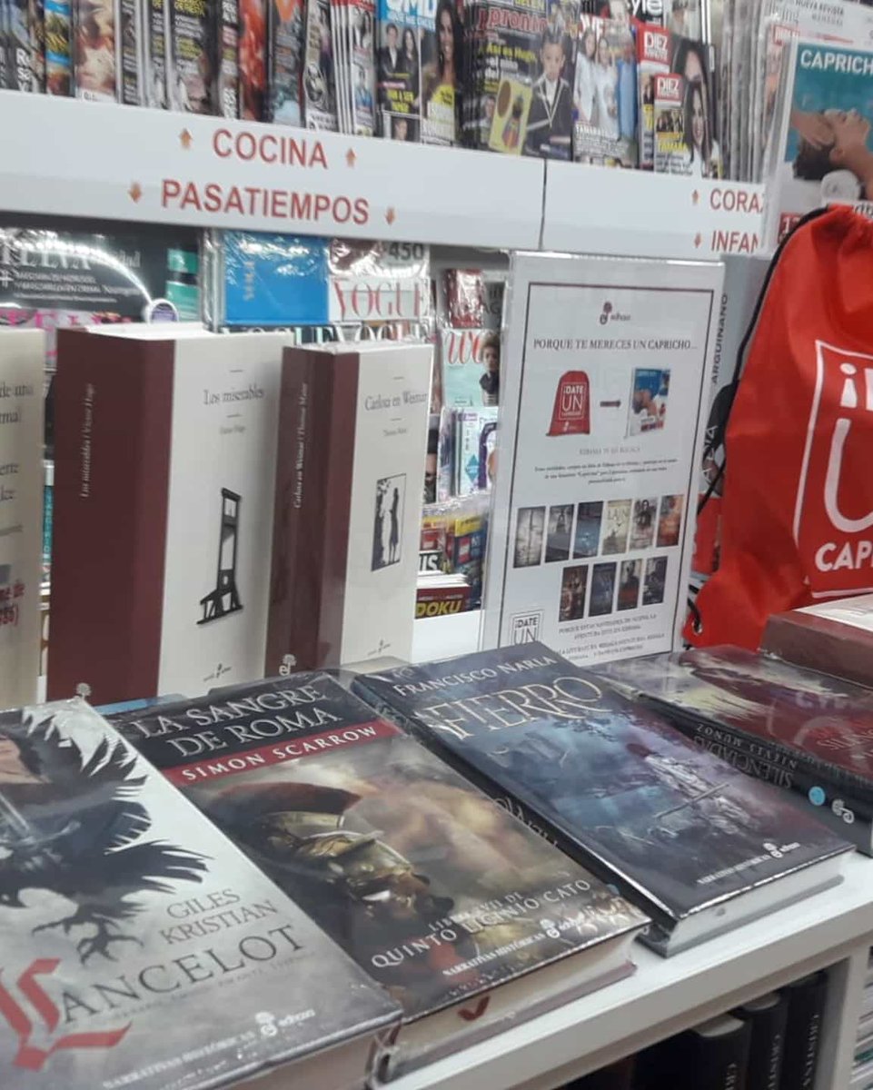 Os informamos q aún quedan unos días para que podáis aprovechar la promoción d @edhasa_libros_con_historia 
➡️Recuerda:x la compra d cualquier libro Edhasa entras en el sorteo d una #Smartbox! 
para q t puedas dar capricho!
• El día del sorteo lo comunicaremos próximamente!