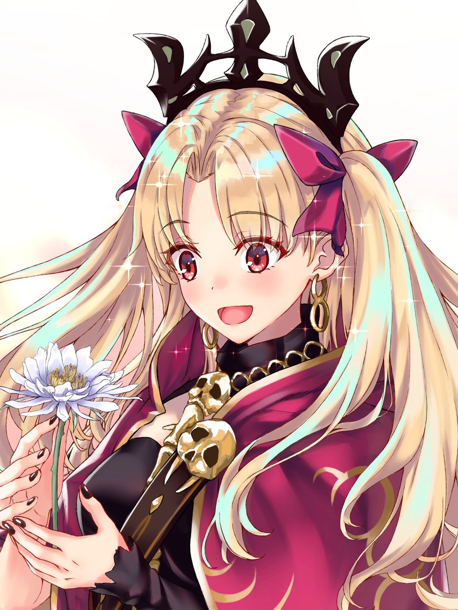 Fgo お花に見惚れてキラキラしてるエレちゃんが最高に綺麗で可愛い