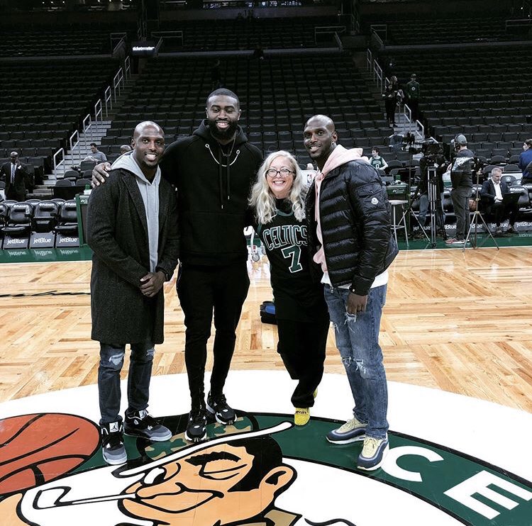 TackleSickleCell (@tacklesc) on Twitter photo Great night at the <a href="/celtics/">Boston Celtics</a> game! Thanks to <a href="/FCHWPO/">Jaylen Brown</a> and <a href="/TrishKennedyCEO/">Trish Kennedy</a> for their support of the <a href="/McCourtyTwins/">Devin&Jason McCourty</a> #TackleSC Campaign Great night at the <a href="/celtics/">Boston Celtics</a> game! Thanks to <a href="/FCHWPO/">Jaylen Brown</a> and <a href="/TrishKennedyCEO/">Trish Kennedy</a> for their support of the <a href="/McCourtyTwins/">Devin&Jason McCourty</a> #TackleSC Campaign