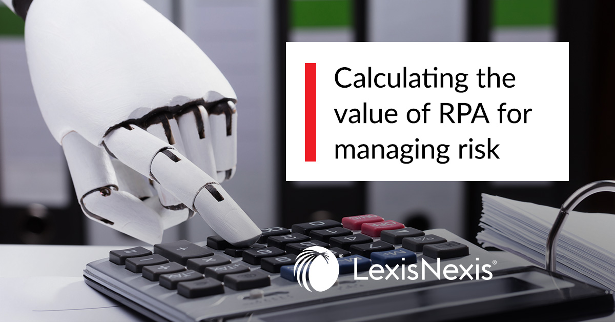 Get ready for #RPA! See how Nexis Diligence + <a href="/blue_prism/">SS&C Blue Prism</a> digital workers can reduce time spent on some entity #duediligence processes by up to 98%. bit.ly/37k9ZHU