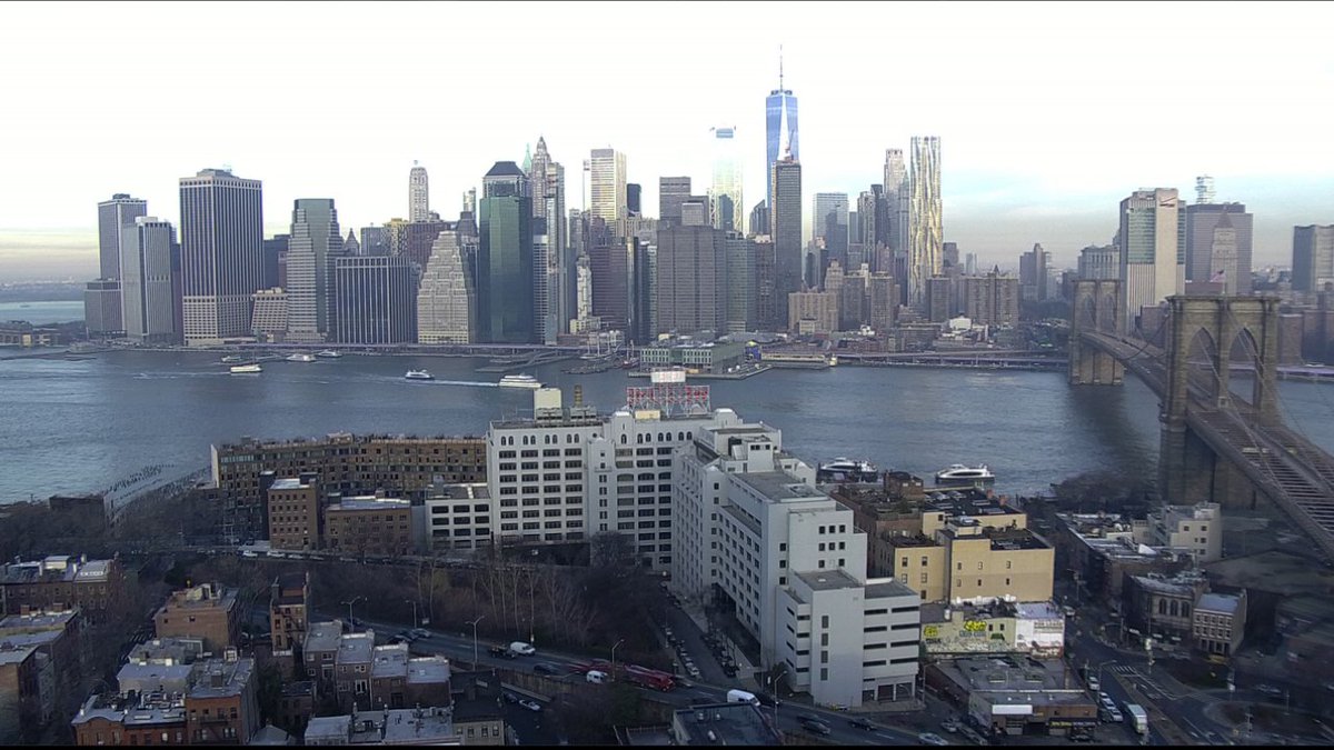amyfreeze's tweet photo. Goodmorning New York City @abc7ny #BrooklynView https://t.co/vOCa3l9VPC