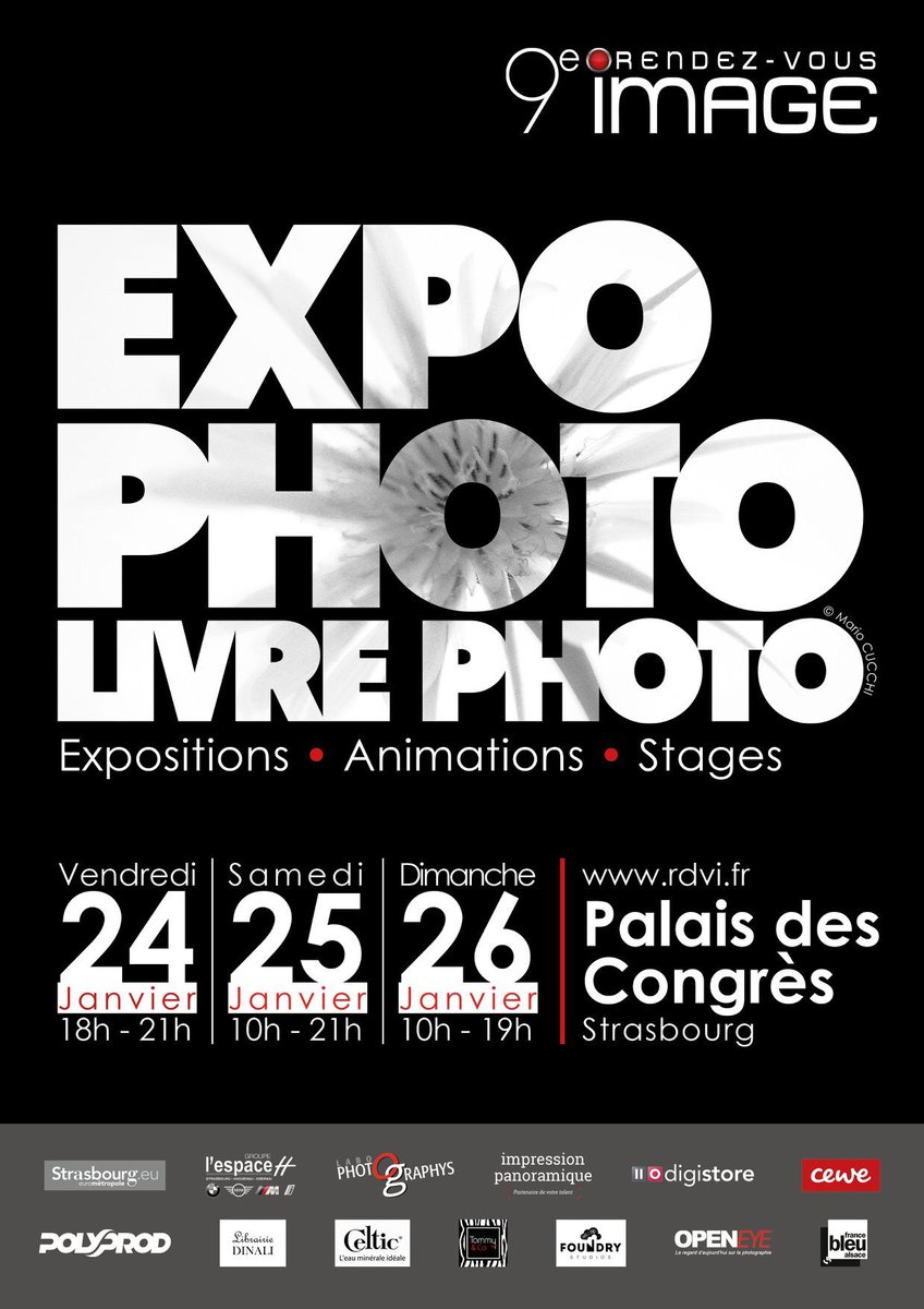 RendezVousImage's tweet photo. 👍 📷 Ce week-end, du 24 au 26 janvier, au Palais des Congrès à #Strasbourg : Rendez-vous Image #RDVI2020. Ne ratez pas ce rendez-vous des passionné.e.s de la #photo ! Ouverture ce vendredi 24/01 à 18h. Puis sam et dim tte la journée. Plus d’infos  👉 https://t.co/jmzxtHzCAe https://t.co/XaOwC7yS18