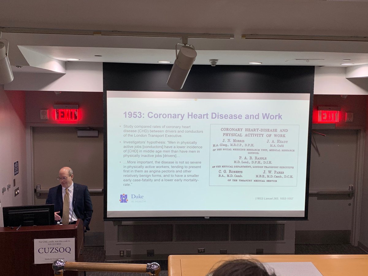 Duke VP for Research Larry Carin, PhD, provides a historical overview of data science, from early "bookkeeping" to simple classification and beyond at Duke Medicine Grand Rounds.