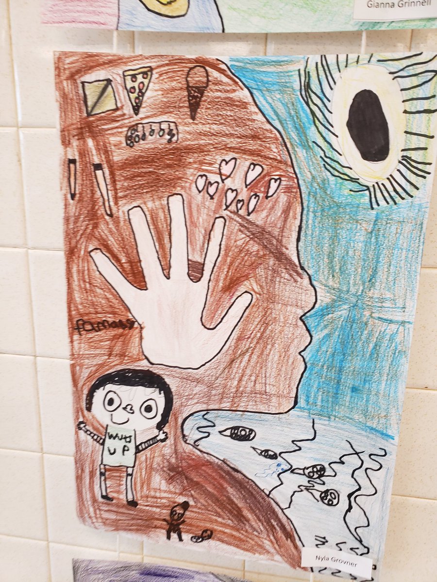 SCSDEnrichment's tweet image. Peaceful Schools Showcase at H. W. Smith was fantastic! Student artwork