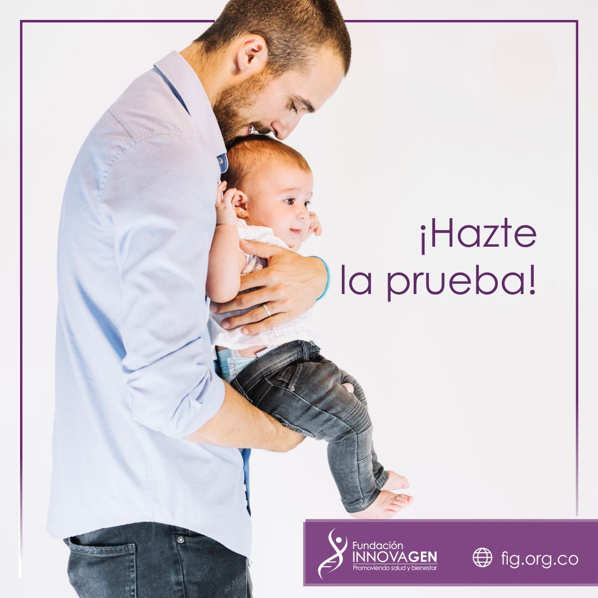InnovaGen's tweet image. Sabias que, mediante un frotis bucal se puede realizar la prueba de paternidad la cual te permite saber con una fiabilidad del 99.99% si dos personas son padre e hijo.
#Popayán 
🏨Calle 11N #7-12
📱 317 441 2170
#SantanderDeQuilichao
🏨 Calle 2 #8-53 
📱315 389 2600