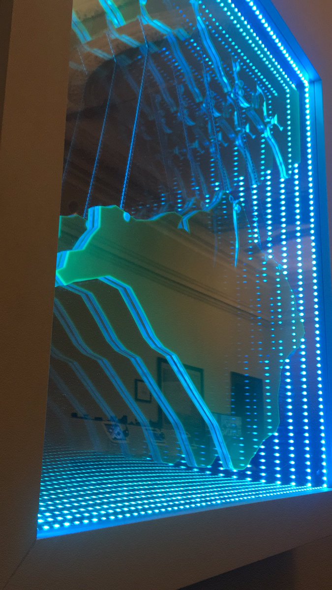 dannyk96's tweet photo. #ferrylights Green. At @IBM Hursley https://t.co/jioDzYHSXR