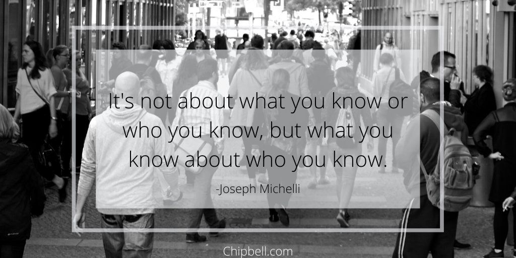 ChipRBell's tweet photo. Do you know about your customers, or do you just know who they are? https://t.co/BXub2GVk46 @josephmichelli #customerservice #CX #TheAirbnbWay #customersegmentation #needstates https://t.co/NDJY2ChXX7