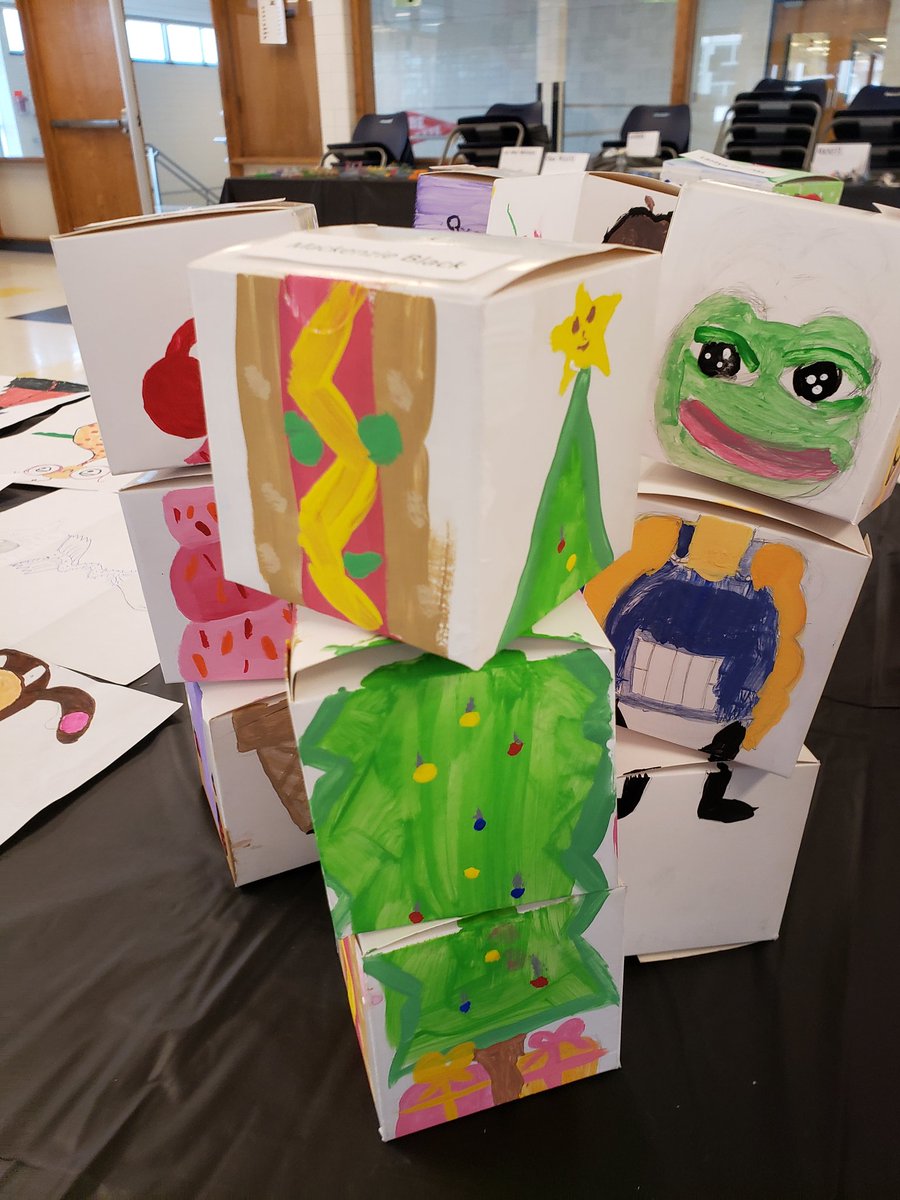 SCSDEnrichment's tweet image. More artwork from the Peaceful Schools showcase at H. W. SMITH.