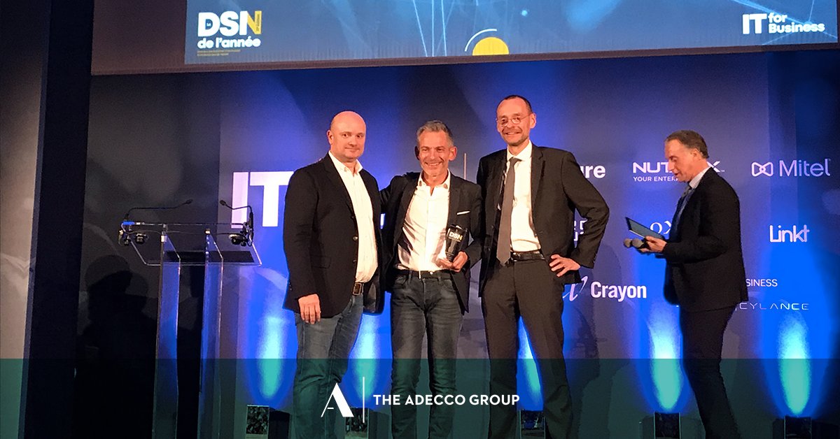 Félicitations à @rousset_laurent, Drecteur des Systèmes d'Information du Groupe, qui a remporté hier le prix du "DSI Communicant" pour la création d'Izzie, l'avatar de la DSI pour les collaborateurs. L'objectif : simplifier leur vie quotidienne. itforbusiness.fr/et-la-dsi-de-l…