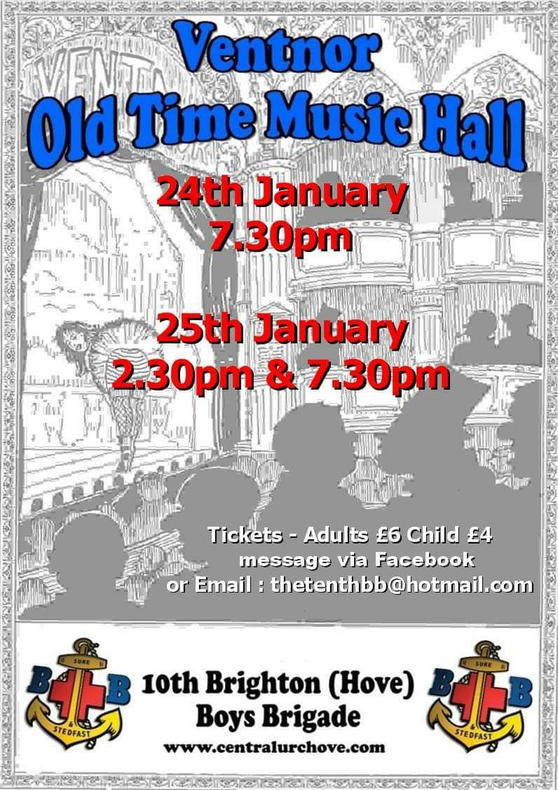 Tonight is the night, first of 3 shows, some tickets still available on the door at Central United Reformed Church, Blatchington Road, Hove, Bn3 3yf. Hope to see you there xx