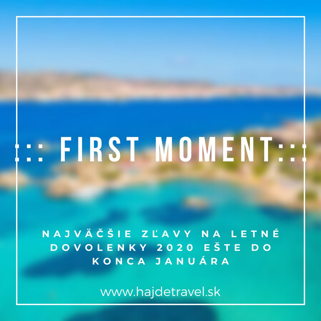 HajdeTravel's tweet photo. 🤩 #LETO2020! 🐙🐠🌷🍧🍒
Decembrové zľavy sú síce už preč, ale väčšina partnerských CK má najvyššie zľavy ešte do konca januára. 📆
🎀 Vyberte svoju dovolenku na https://t.co/E4EIodmafu 🛒 https://t.co/shRg3NXeQ9