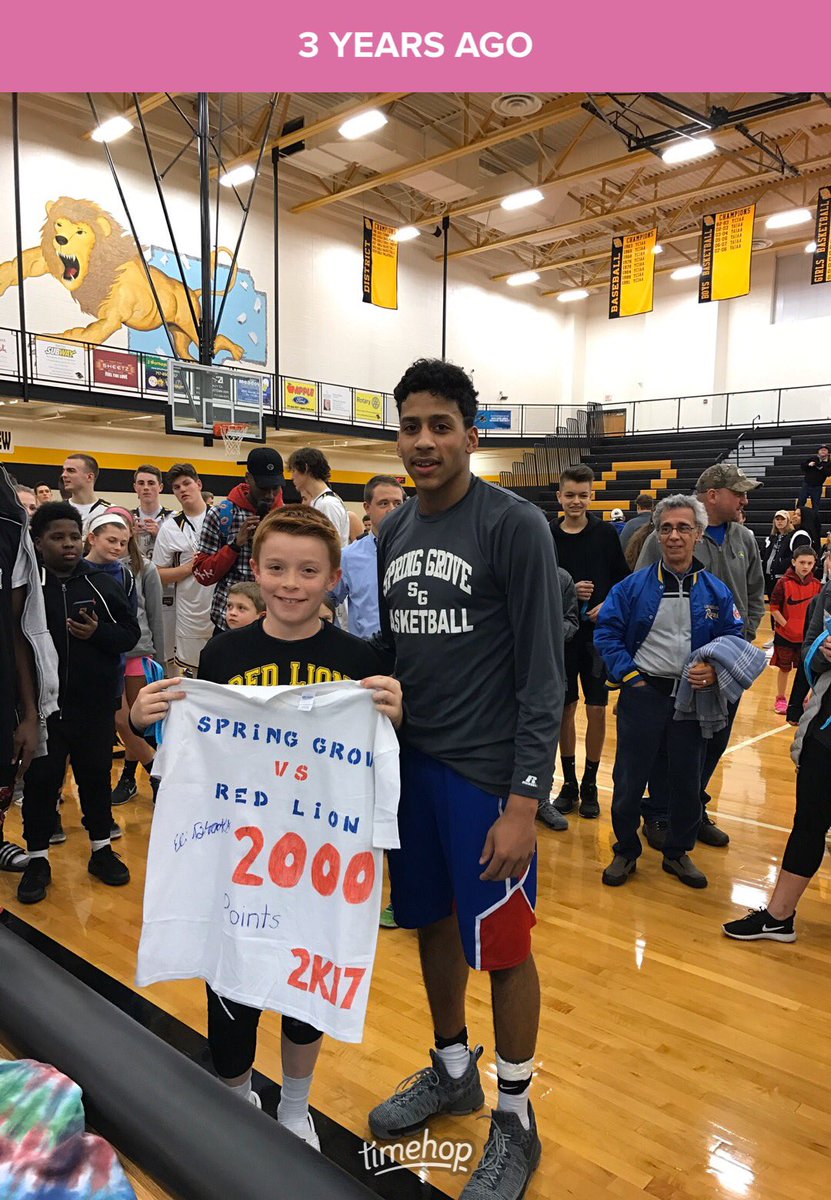 heuerteach122's tweet image. @EliJBrooks remember this?!  Three years ago today! #2000points