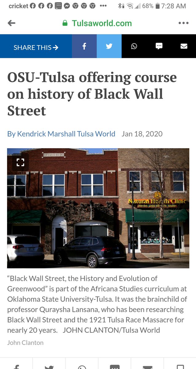 VictoriaDS23's tweet photo. #BlackWallStreet
#Greenwood Massacre
#TulsaRaceRiot https://t.co/xBHy9Wthiz