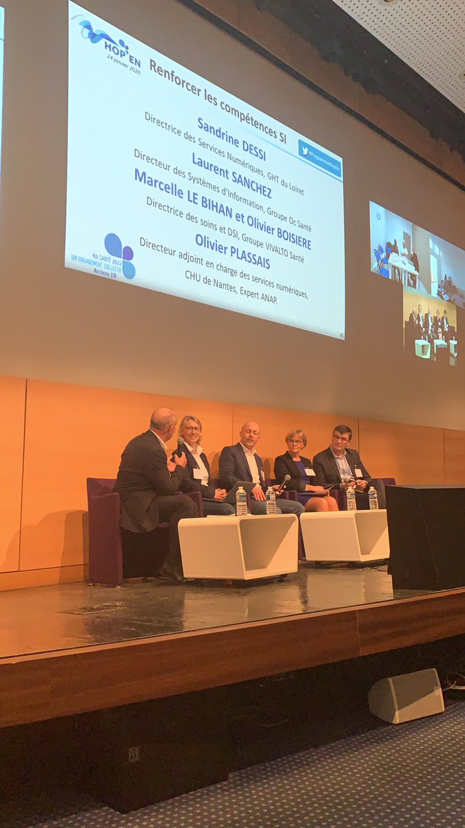 Compétences rares, méthodes agiles : on parle de l’évolution des compétences SI dans le cadre du #ProgrammeHopEn <a href="/anap_sante/">ANAP</a> @MinSoliSante <a href="/esante_gouv_fr/">Agence du Numérique en Santé</a>