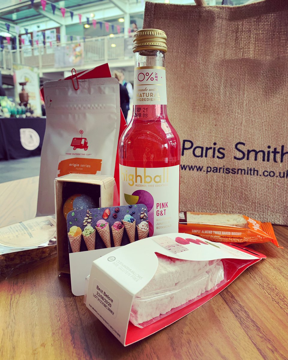 LisaLavis's tweet photo. Visiting The Local Produce Trade Show today. Looking at the goody bag I just might forget to go back to the office. #LPTS2020 @BizSouth @ageasbowl #buylocal #FoodBiz https://t.co/RINqjnfzbH