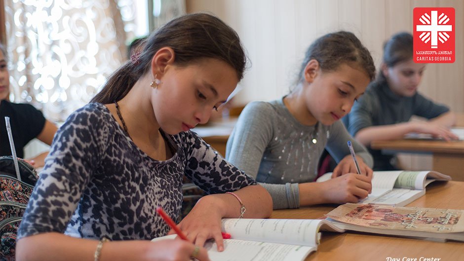 CaritasGeorgia's tweet photo. #InternationalDayofEducation Caritas Georgia has worked and promoted the Youth Education, since 1997. Find out more: https://t.co/cNiiyDF7vX https://t.co/UerLbusNdF