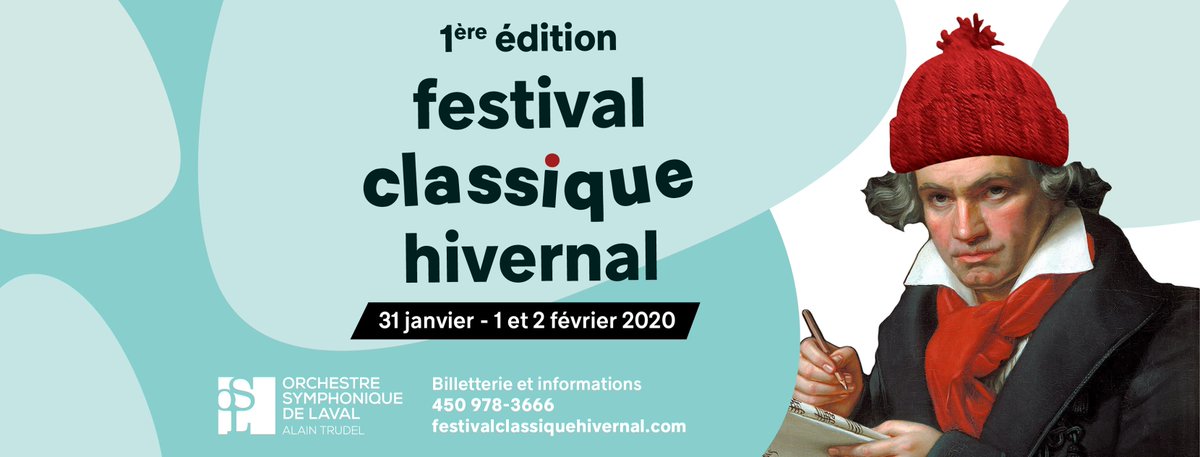 SheratonLaval's tweet photo. Le #SheratonLaval est fier d'être l'hôtel officiel de la toute première édition du Festival classique hivernal de Orchestre symphonique de Laval qui se déroulera du 31 janvier au 2 février. #osl #laval #experiencelaval #classique #festival https://t.co/G6vLzHXRO9
