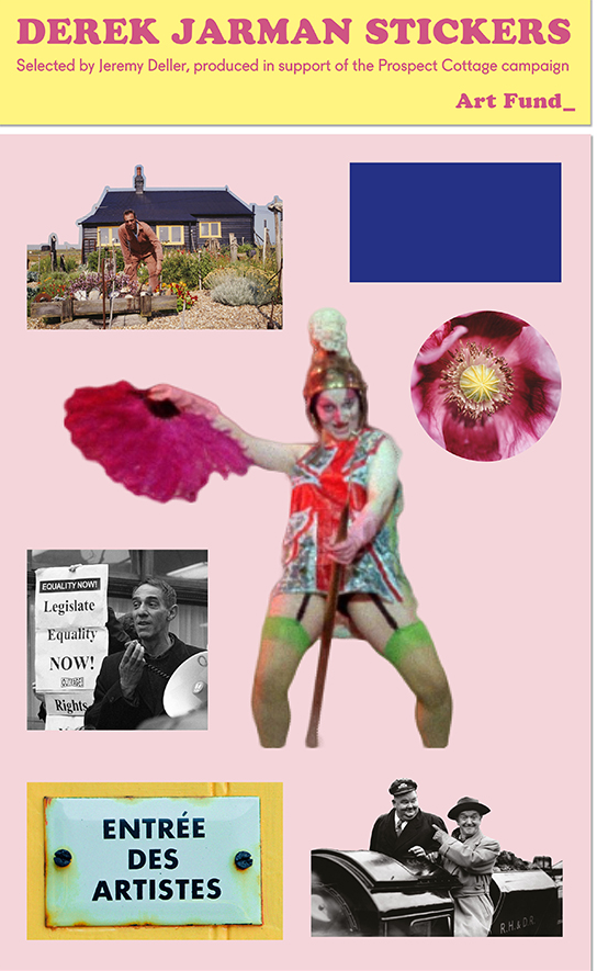 artfund's tweet photo. @jeremydeller: ‘Jarman was an inspirational provocateur in the cultural life of Britain... I’m happy to now be working with other artists to give people a chance to own a work of art in return for a donation to help save this special place'

https://t.co/RcY5jTksMg https://t.co/JPs0BzVn2u