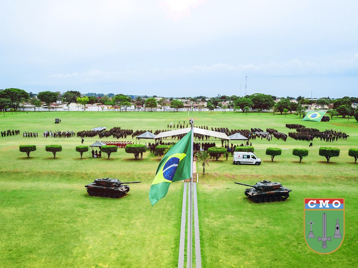 CmdoCMO's tweet photo. "Comando Militar do Oeste
Orgulho de um soldado sem igual
Na luta da fronteira oeste
Que envolve o grande e rico Pantanal."
Trecho da Canção do Comando Militar do Oeste
#Pantanal
#Brasil https://t.co/Fi84qVjOiM