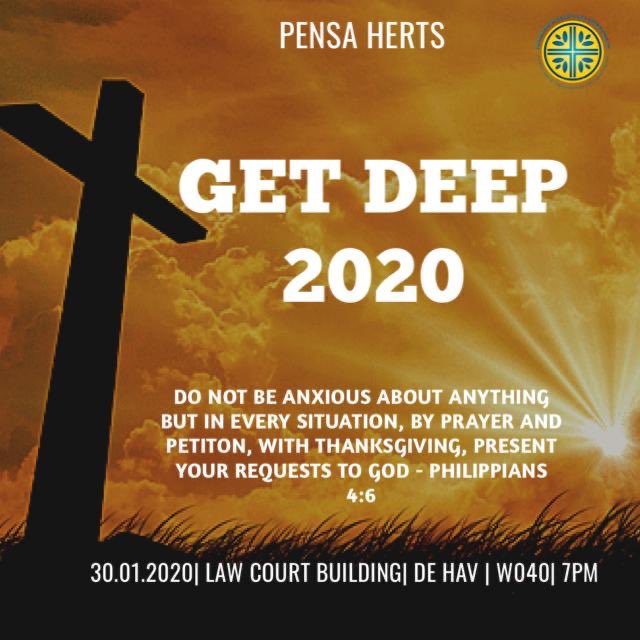 Get Deep 2020. 

Don’t miss out!

We are back!