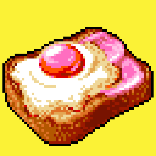 食べ物ドット絵初心者なので目玉焼きトースト描くのtwitterイラスト検索結果 古い順