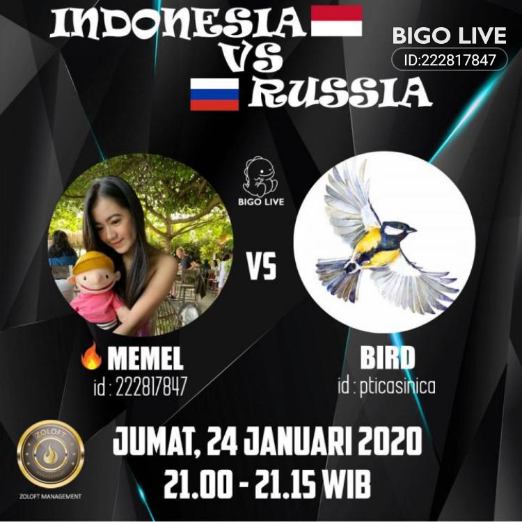 Masuk dan nonton LIVE 🔥Memel di #BIGOLIVE:    
slink.bigovideo.tv/JcUO5x