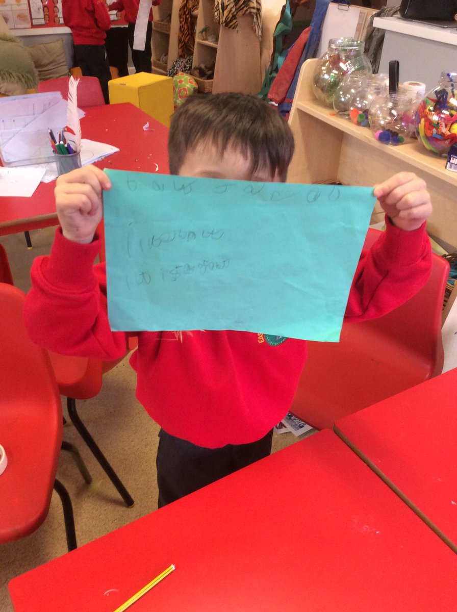 EPA_TabbiesFS2's tweet photo. The boys in Reception class have got the writing bug! @EastfieldPri #epa_writing #fingerspaces! https://t.co/FOjHd7k9uj
