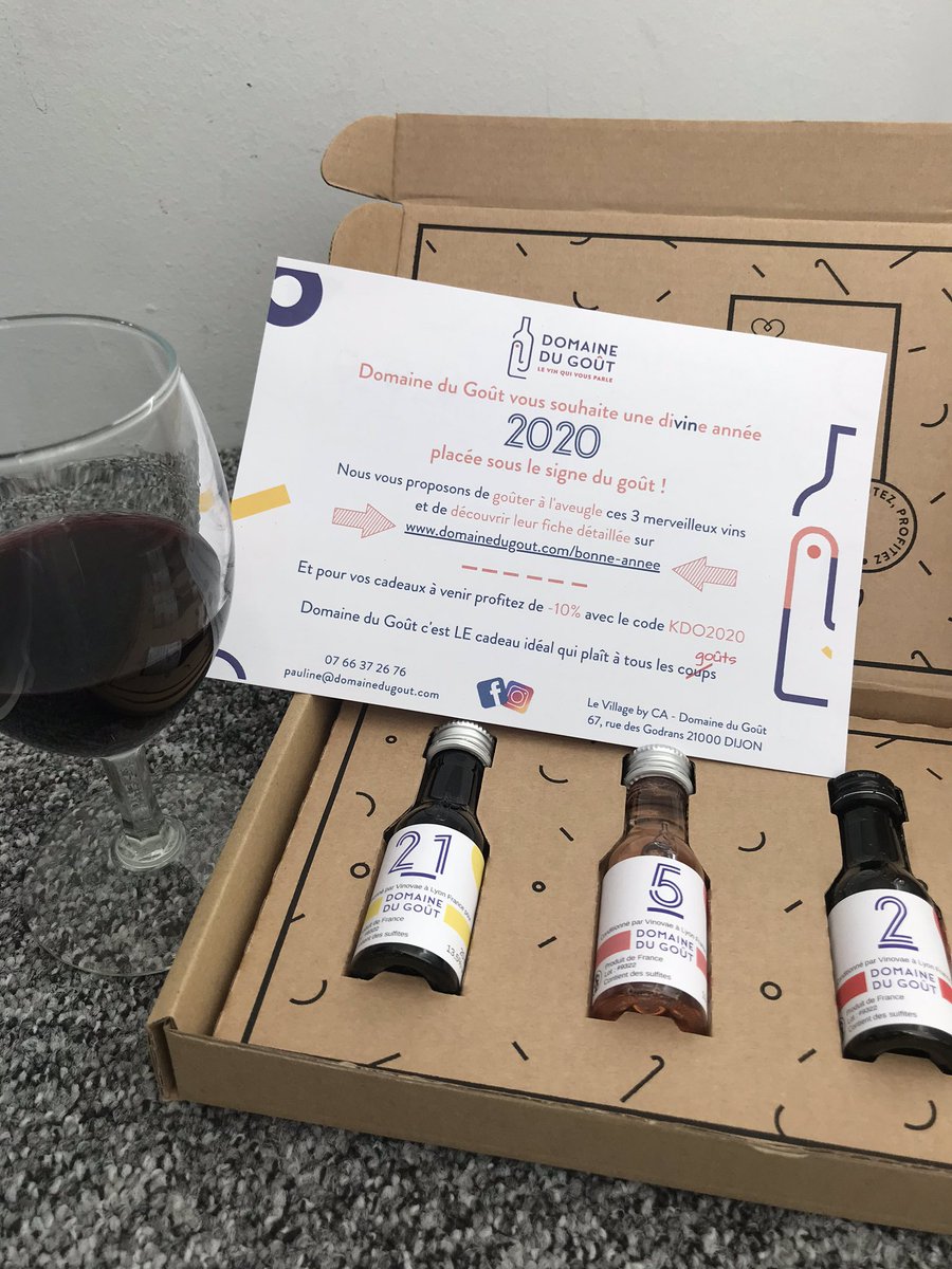Il est encore temps de vous souhaiter une excellente année 2020. Qu’elle soit di-vin-e ! Une occasion pour nous d’envoyer qqles 400 cartes de #voeux des plus originales ! www.domainedugout/bonne-annee/. <a href="/_Vinovae/">VINOVAE</a> <a href="/villageCACB/">Le Village by CA Champagne-Bourgogne</a> <a href="/tempsReelDijon/">tempsRéel</a> <a href="/cmullerwille/">Muller-Wille</a> #vin #winelovers #cadeau