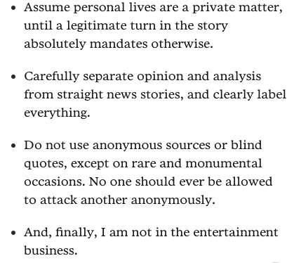 Poynter's tweet photo. Here are Jim Lehrer’s nine rules for journalists https://t.co/HK0Hgj275i https://t.co/LT88RK1iv2