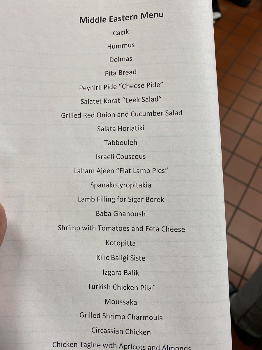 Culinary_Chef_P's tweet photo. Sullivan University Field Trip  High School Student day and Life of a Culinary Arts student  and the menu for today is Middle Eastern @bhsjustus @rucoschools @RuCoCTE @SHS_CULINARYART https://t.co/SdupD8F1Xy