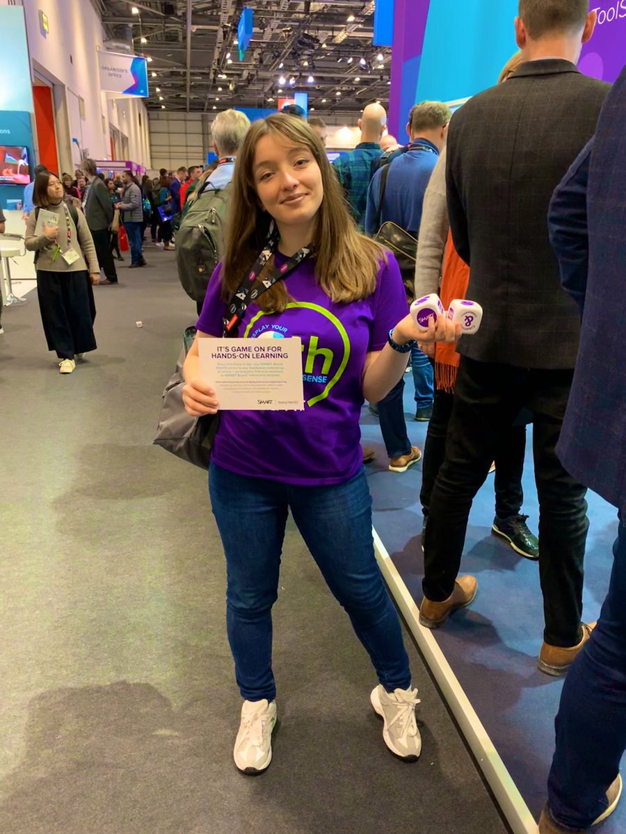 SMART_Tech's tweet image. Have you got your block yet?! Two hours left to join our block party 🥳 Come to NH20 before 4pm to find out about ToolSense and enter our competition to win a SMARTBoard 6000S #Bett2020