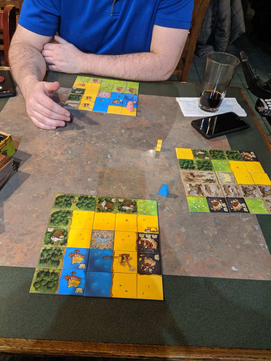 theloadeddie's tweet photo. 3 perfect Kingdomino squares🎉 See you tonight at @DragonmeadBrew gaming starts at 5 but come anytime. And we also have D&amp;D spots available! https://t.co/xFPo1bKqtv