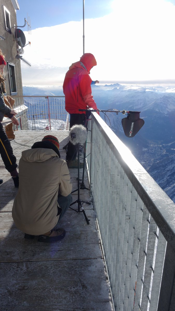 ZYLIA_co's tweet photo. #ZYLIA #microphone in action. Recording climbing scenes, the sounds of crampons hitting the snow, sliding of ropes in climbing equipment and tired human breaths. Exciting❄️#ambient #fieldrecording #highmountains #eaststudio #broadpeakfilm #perfectaudio @EastStudio_pl #Filmmaking https://t.co/W25ROM4btl