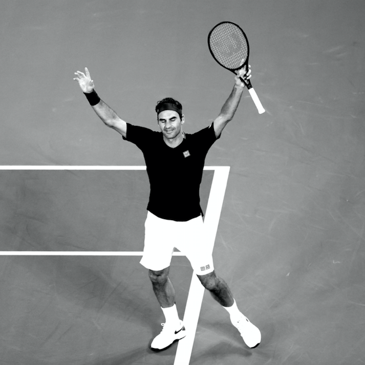 ESPNUK's tweet photo. If you won every single tennis match you played at the Australian Open for 10 years straight, you would have 70 wins. Roger Federer has 100 🤯 https://t.co/XHfBU01yh5