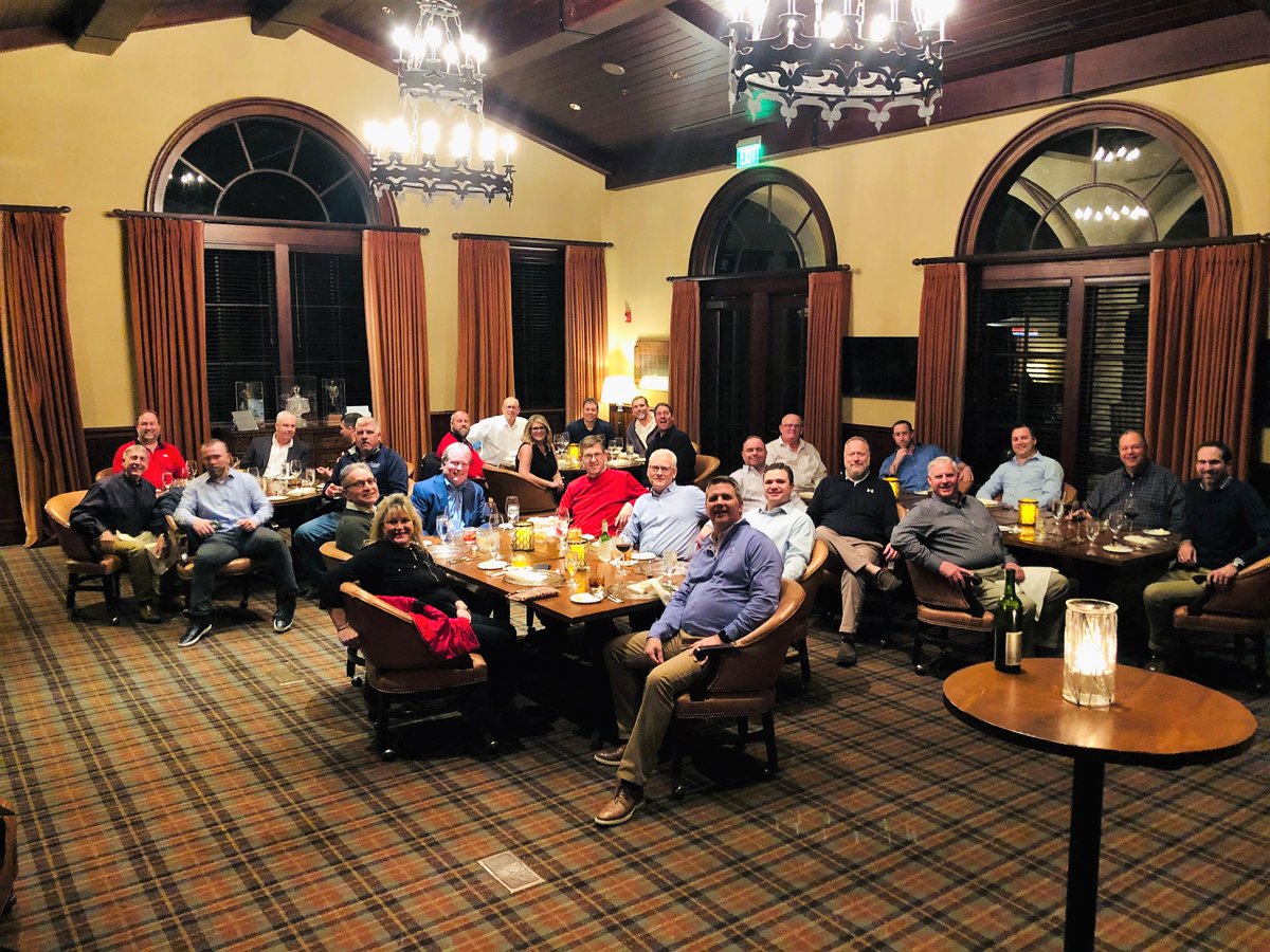 Last night we had the ECA Annual Sales Meeting dinner at TPC Sawgrass in Ponte Cedra Beach, Florida. Check out some of the expressions among this group of characters. #FridayFeeling