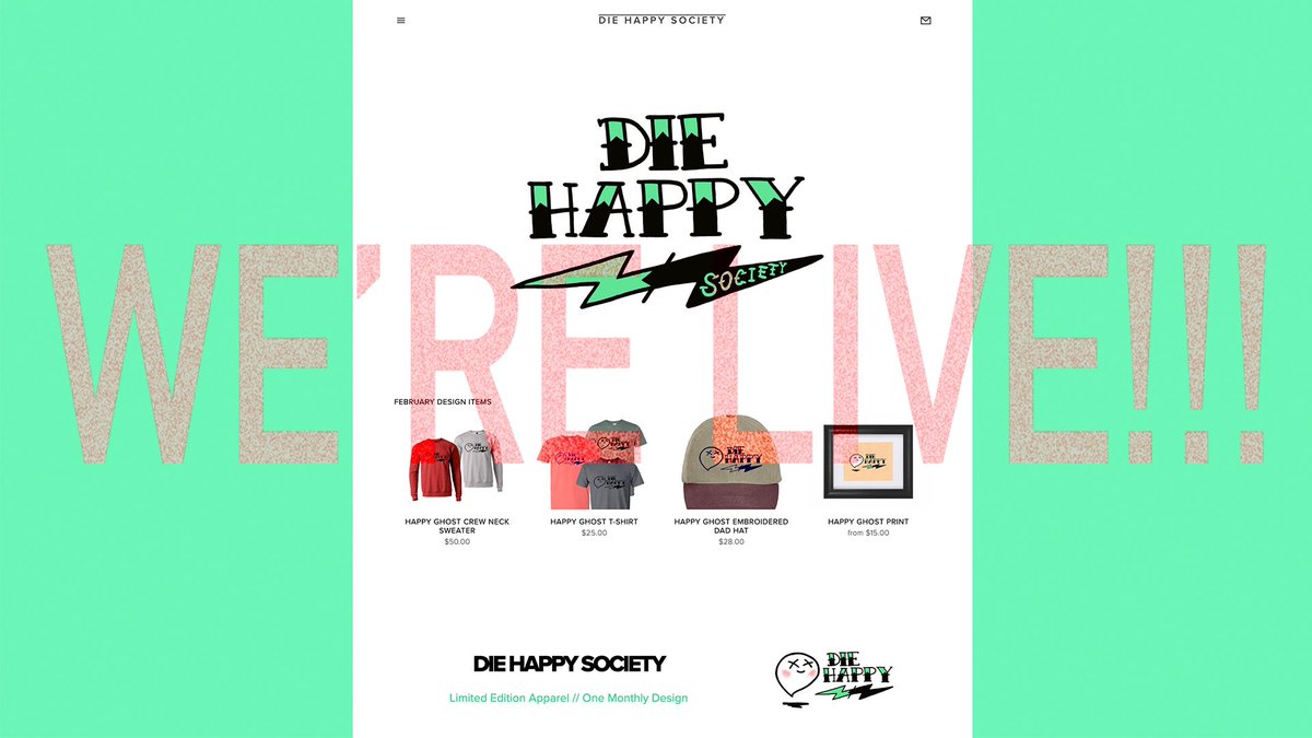 DieHappySociety tweet media
