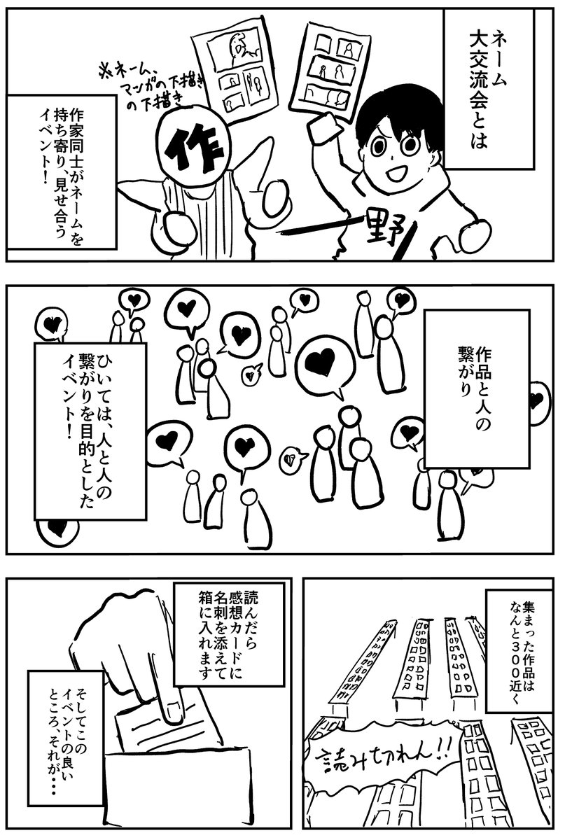 #ネーム大交流会3 に行ってきた話その1です 
