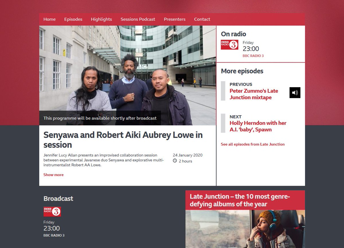 careinthecom's tweet photo. #idaprojects also curated a collab between @Senyawa1 +Robert AA Lowe @SuttonHouseNT that went to #latejunction @BBCRadio3. Broadcasts tonight 11pm plus insightful interview w/ presenter @Jenn1fer_A .Thanks to @reducedlisten #senyawa #robertaikiaubreylowe #newartsmusicsuttonhouse https://t.co/J3bTmxETjx