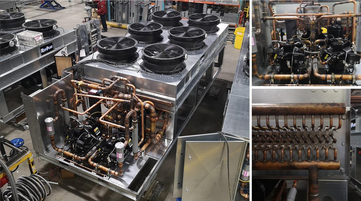 Our entire team joined forces to create a custom solution to optimize the operation of a system very distant from the refrigerated warehouse in California. Read more 👉 bit.ly/2TTwLTh

#refrigeration #leaderincustomsolutions