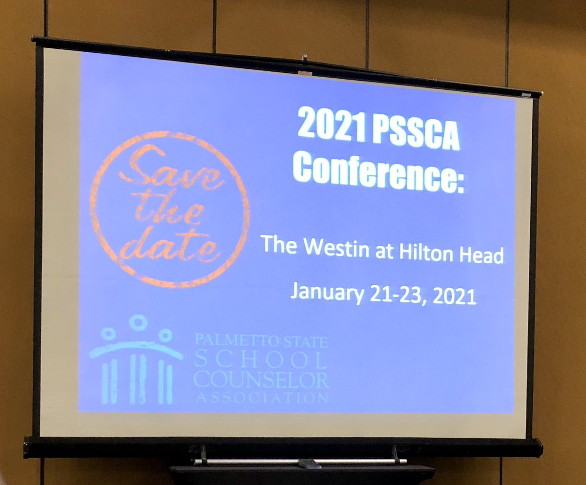 PSSCA_Counselor's tweet image. Save the date for #PSSCA2021
