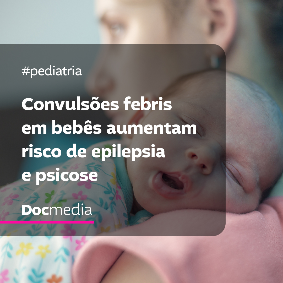 Docmedia_br's tweet photo. Um estudo da Universidade Aarhus (Dinamarca), sugere que as convulsões febris aumentem o risco de epilepsia em 15% e de doença mental em 30% caso ocorram três ou mais episódios convulsivos (2% e 17% na população geral). Quer saber mais?

https://t.co/dUGH1Whthk

#docmedia https://t.co/TmDY11g3LX
