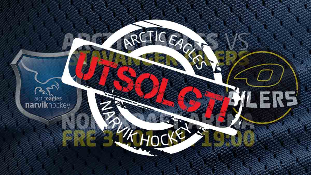 Neste fredag tar <a href="/StavangerOilers/">Stavanger Oilers</a> med seg hele Stavanger til Narvik. Nordkraft Arena er UTSOLGT! #2hockey #arcticeagles
