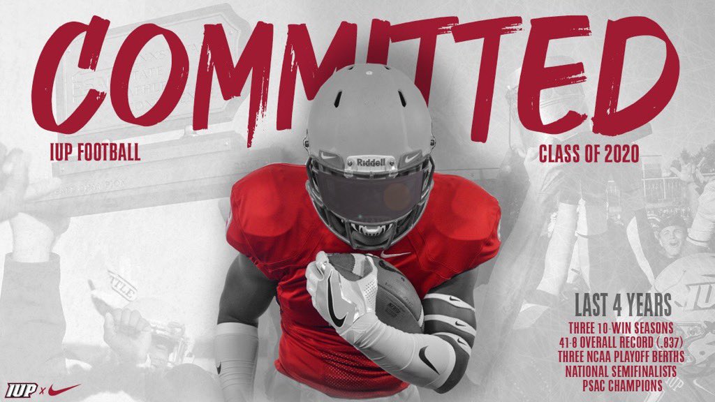 Chad75Layton's tweet photo. ❗️Committed to IUP❗️ https://t.co/3FivszllgN